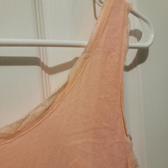 J. Crew  Ruffle Front Distressed Tank Top - Picture 7 of 7